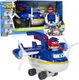 Figurka Alpha Super Wings: patrol policyjny 2w1 pojazd i Dżetek (740834) 1