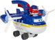 Figurka Alpha Super Wings: patrol policyjny 2w1 pojazd i Dżetek (740834) 3