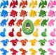 Figurka Spin Master Psi Patrol Dino Rescue - Rocky + Stegozaur (20129715) 7