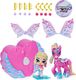 Figurka Spin Master Hatchimals Pixies Riders - laleczka Chic Claire i zwierzak Zebrush (20128607) 6