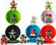 Figurka Spin Master Tech Deck Dudes zestaw 4 figurek deskorolkarzy z pomarańczowym pudełkiem-ekspozytorem 6
