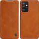 Nillkin Etui Nillkin QIN do Samsung Galaxy A52 5G/4G (Brązowe) uniwersalny 1