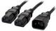 Kabel zasilający Equip Y IEC C14 -> 2x IEC C13 1,60m (112210) 1