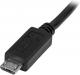 Kabel USB StarTech microUSB - USB-A 0.5 m Czarny (USBUBEXT50CM) 2