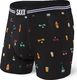 SAXX VIBE BOXER BRIEF BLACK BOWTIES N BOOZE S 1