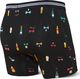 SAXX VIBE BOXER BRIEF BLACK BOWTIES N BOOZE S 1