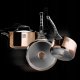 De Buyer De Buyer Prima Matera Saucepot copper/steel high 24cm induction 1