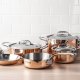 De Buyer De Buyer Prima Matera Saucepot copper/steel high 24cm induction 9