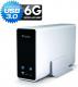 Kieszeń Fantec 2x 2.5" SATA - USB 3.2 Gen 1 mobiRAID X2 (1786) 1