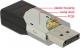 Adapter AV Delock DisplayPort - D-Sub (VGA) czarny (65653) 2