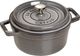 STAUB Garnek STAUB żeliwny okrągły 1.7 ltr grafitowy 1