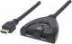 Manhattan HDMI 2/1, zintegrowany kabel 207416 1