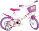 Vaikiškas dviratis Bimbo Bike 12", baltas/violetinis 1