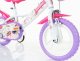 Vaikiškas dviratis Bimbo Bike 12", baltas/violetinis 13