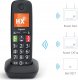Telefon stacjonarny Gigaset Gigaset E290 HX schwarz (S30852-H2961-B101) - AP387724 10