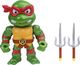 Figurka Jada Toys Figurka metalowa Wojownicze Żółwie Ninja Raphael 10 cm 2