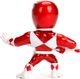 Figurka Jada Toys Power Rangers Metalfigs - Czerwony Ranger (253251000) 5