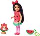 Lalka Barbie Mattel Club Chelsea - Kostium arbuzowy (GHV71) 1