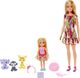 Lalka Barbie Mattel Barbie Chelsea zestaw urodzinowy+zwierzątka 3