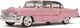 Jada Toys Samochód metalowy kolekcjonerski Cadillac 1955 Elvis Presley 1:24 2