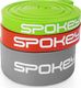 Spokey Powerband Power Set różne poziomy oporu w zestawie wielokolorowy 3 szt. 2