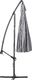 Beliani Parasol ogrodowy Calabria II ciemnoszary 268 cm 2
