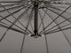 Beliani Parasol ogrodowy Calabria II ciemnoszary 268 cm 3