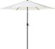 Beliani Parasol ogrodowy Varase Jasny Beżowy 270 cm 1