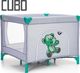 Moolino Łóżeczko turystyczne Kojec Moolino Cubo Zielone P700G 1