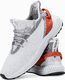 Ombre Buty męskie sneakersy T371 - białe 40 3