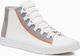 Ombre Buty męskie trampki T343 - białe 40 1