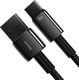 Kabel USB Baseus USB-A - USB-C 1 m Czarny (CATWJ-B01) 4
