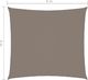 vidaXL Żagiel ogrodowy, tkanina Oxford, kwadratowy, 6x6 m, taupe 6