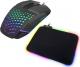Mysz Fury Battler + podkładka RGB  (NFU-1654) 1