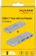 HUB USB Delock 1x SD 1x USB-C PD 1x microSD  + 2x USB-A 3.2 Gen1 (64078) 4
