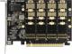 Kontroler Delock PCIe 4.0 x16 - 4x M.2 M-key NVMe (89017) 2