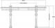 Neomounts Uchwyt ścienny PLASMA-W065BLACK 37'' - 75'' 4