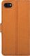 Surazo Etui na telefon Surazo ze skóry naturalnej Wallet case - Nubuk Ciemny Pomarańczowy (51147-301) - 51147-301 6