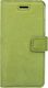 Surazo Etui na telefon Surazo ze skóry naturalnej Wallet case - Nubuk Zielony (51139-298) - 51139-298 1