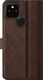 Surazo Etui na telefon Surazo ze skóry naturalnej Wallet case - Nubuk Brązowy (51134-298) - 51134-298 5