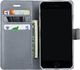 Surazo Etui na telefon Surazo ze skóry naturalnej Wallet case - Nubuk Szary i Czarny (51408-303) - 51408-303 1