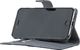 Surazo Etui na telefon Surazo ze skóry naturalnej Wallet case - Nubuk Szary i Czarny (51408-303) - 51408-303 3