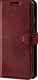 Surazo Etui na telefon Surazo ze skóry naturalnej Wallet case - Nubuk Czerwony (51944-233) - 51944-233 3