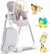 Ricokids Belo ze stolikiem, leżaczek, wrzosowe + pałąk (7058-7250) 1