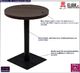 Elior Stolik bistro Carol 2X ciemny jesion 1