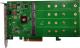 Kontroler Highpoint PCIe 3.0 x8 - 4x M.2 NVMe (SSD7204) 1