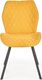 Elior Tapicerowane krzesło Monaco - musztardowe 2