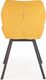 Elior Tapicerowane krzesło Monaco - musztardowe 6