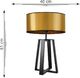 Lampa stołowa Lumes Złota lampka nocna glamour - EX971-Thof 4