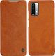 Nillkin Etui Nillkin QIN do Xiaomi Redmi 9T (Brązowe) uniwersalny 1